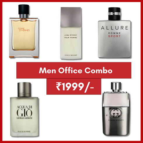 Men Office Combo 30ml x 5 perfumes