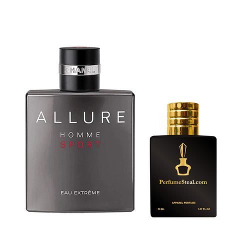 Allure Homme Sport Eau Extreme Men by Chanel type Perfume Chanel Allure Homme Sport Eau Extreme Men Inspired Perfume Spray