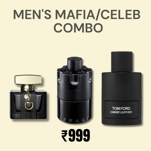 Men's Mafia/Celeb Combo - 3 x 30ml