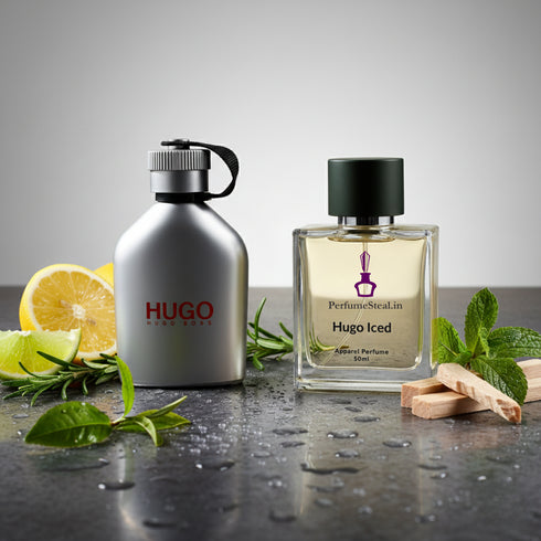 Hugoe Iced by Hugoe Bouss for men type Perfume