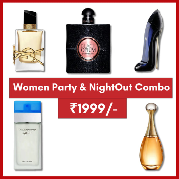 Women Party & Night Out Combo 30ml x 5Perfumes