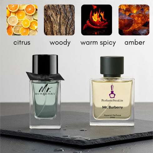 Mr.Burberri for men type Perfume