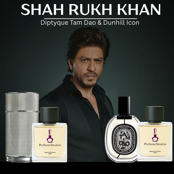 Shah Rukh Khan - Diptyque Tam Dao & Dunhill Icon 50ml Combo