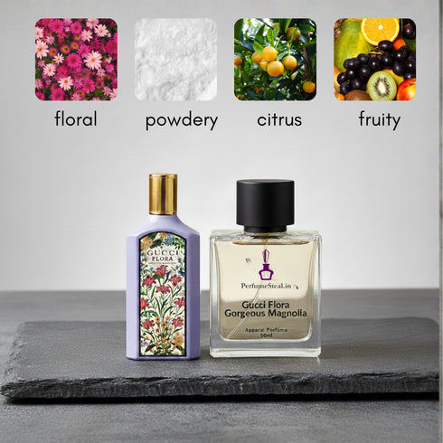 Gucci Flora Gorgeous Magnolia type perfume