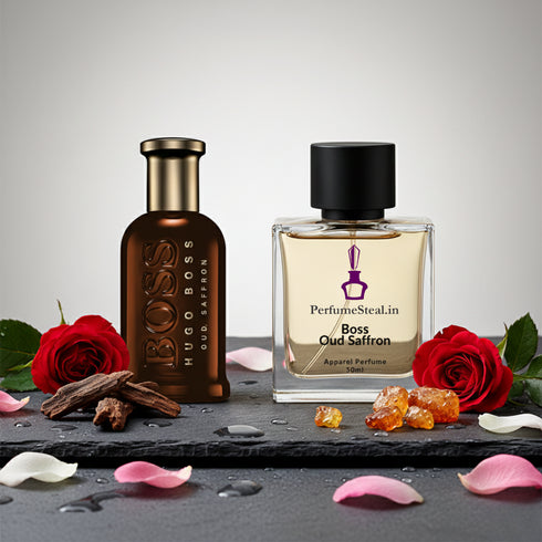 Booss Bottled Oud Saffron type Perfume