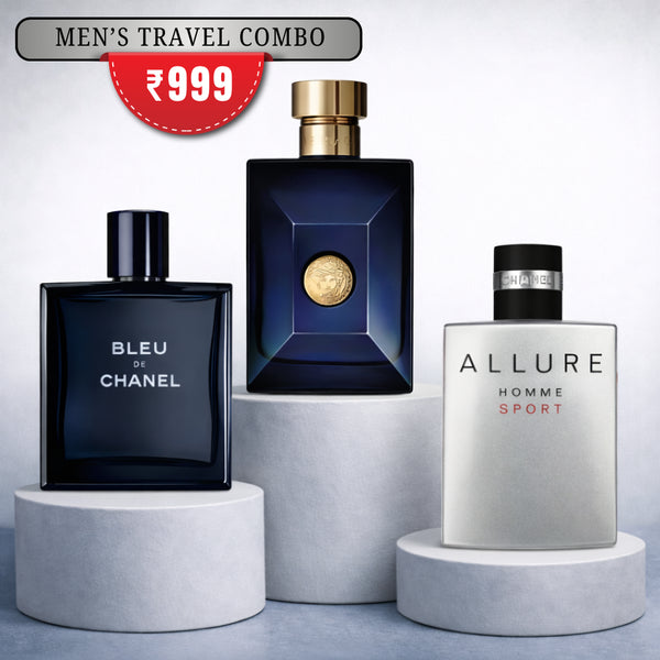 Men Travel Combo - 3 x 30ml
