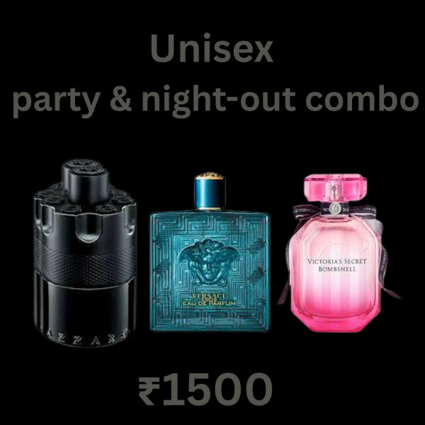 Unisex Party & Night Out Combo - 3 x 50ml