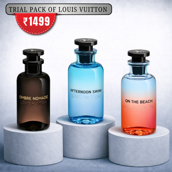 Trial pack of Louis Vuitton (LV) 50 ml X 3 Combo For Men .