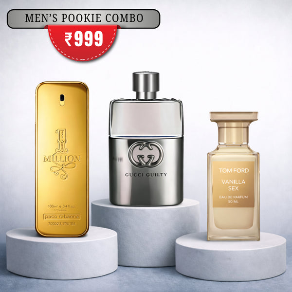 Men's Pookie Combo - 3 x 30ml