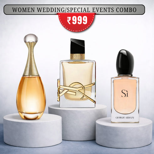 Women Wedding / Special Events Combo - 3 x 30ml