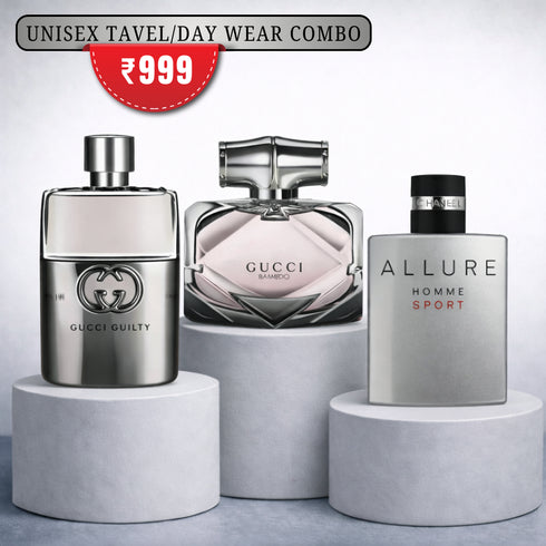 Unisex Travel / Day wear Combo - 3 x 30ml
