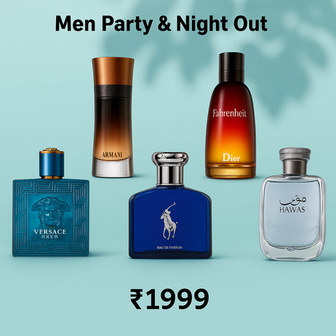 Men Party & Night Out 30ml x 5 perfumes