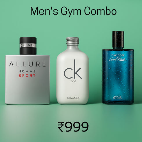 Men's Gym Combo - 3 x 30ml .