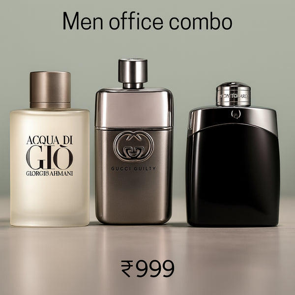 Men office combo - 3 x 30 ml