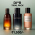 Trial Pack Of Dior 50 ml X 3 Combo For Men.
