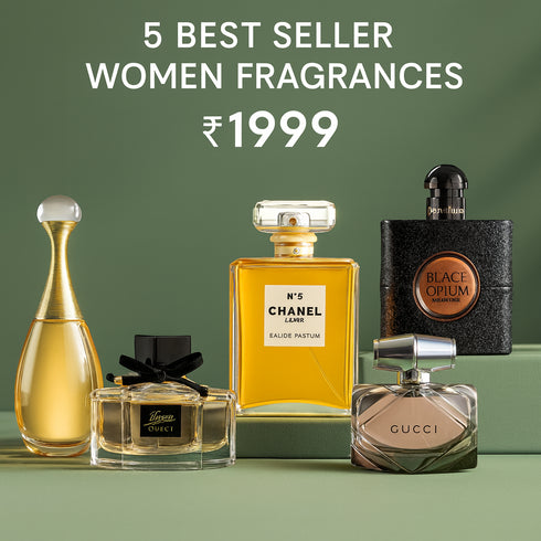 5 Best Seller Women Fragrances just @ ?1999/- Only (30ml Each)