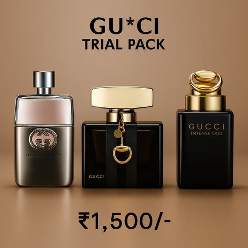 Trial pack of Gucci 50 ml X 3 Combo For Men.