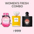 Women's Fresh Combo 3 x 30ml