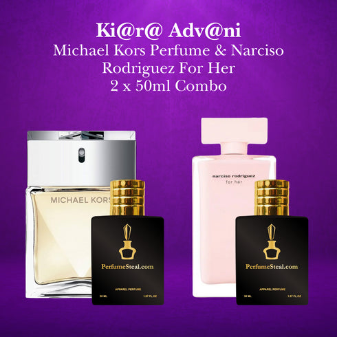 Ki@r@ Adv@ni - Michael Michael Kors & Narciso Rodriguez for Her 50ml Combo PerfumeSteal.in