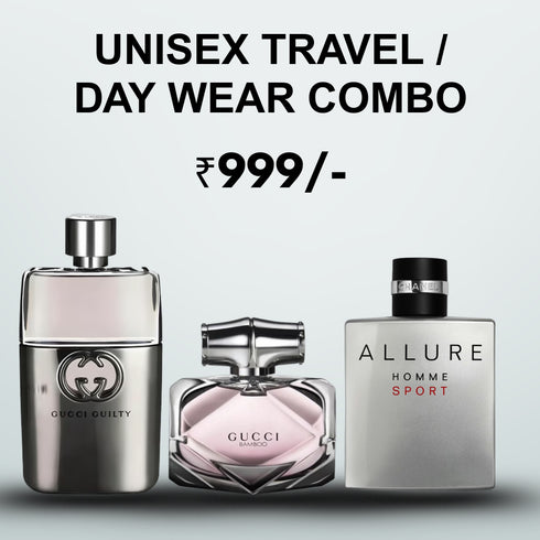 Unisex Travel / Day wear Combo - 3 x 30ml.
