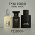 Trial Pack Of Tom Ford 50 ml X 3 Combo For Men.