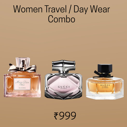 Women Travel / Day Wear Combo - 3 x 30 ml .
