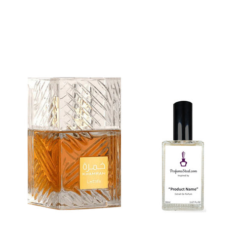 Khamrah by Lattafa Perfumes type Perfume Lattafa Perfumes Khamrah by Lattafa Inspired Fragrance Perfume for men