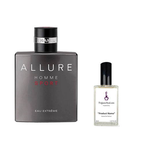 Allure Homme Sport Eau Extreme Men by Chanel type Perfume Chanel Allure Homme Sport Eau Extreme Men Inspired Perfume Spray