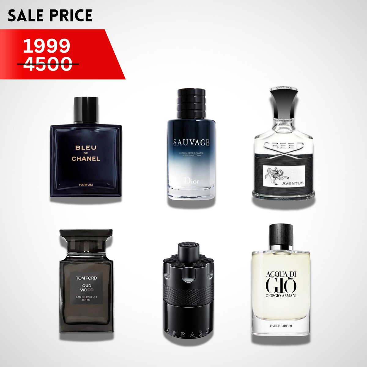 6 Best-Seller Men Fragrances just @ ₹1999/- Only (Prepaid Only ...