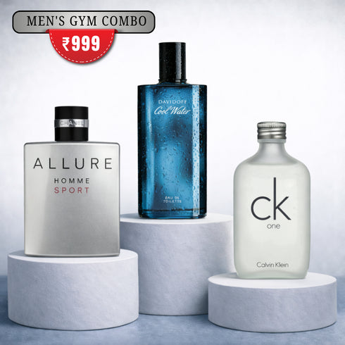 Men's Gym Combo  - 3 x 30ml