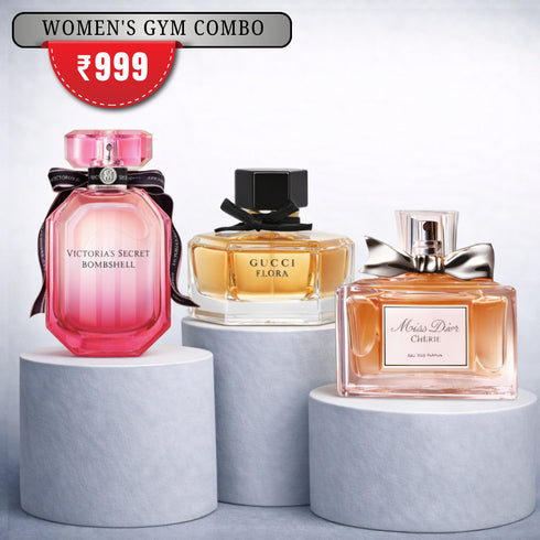 Women's Gym Combo - 3 x 30ml