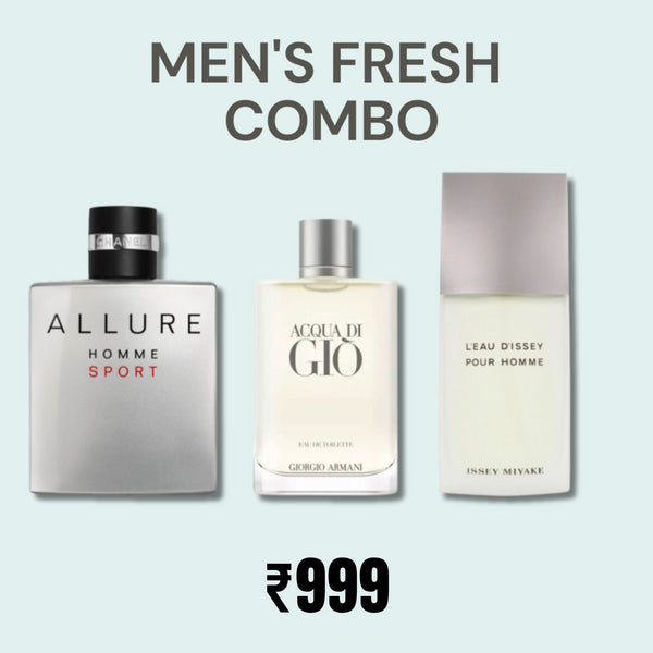 Men's Fresh Combo  - 3 x 30ml