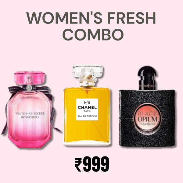 Women's Fresh Combo  - 3 x 30ml