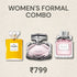 Women's Formal Combo 3 X 30ml