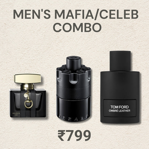 Men's Mafia/Celeb Combo 3 X 30ml