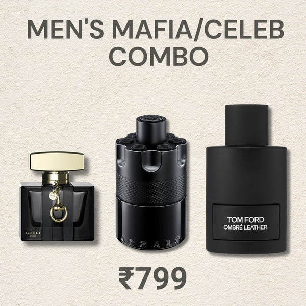 Men's Mafia/Celeb Combo 3 X 30ml