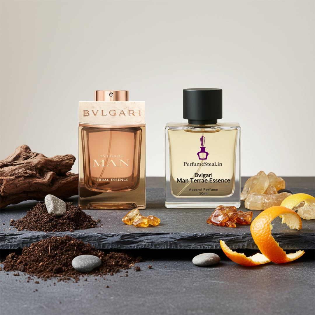 香水(ユニセックス) BVLGARI MAN TERRAE ESSENCE Bvlgarii Man Terrae Essence Bvlgari Inspired Perfume – PerfumeSteal.in
