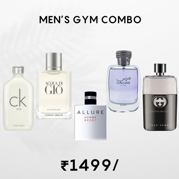 Men’s Gym Combo 30ml x 5perfumes