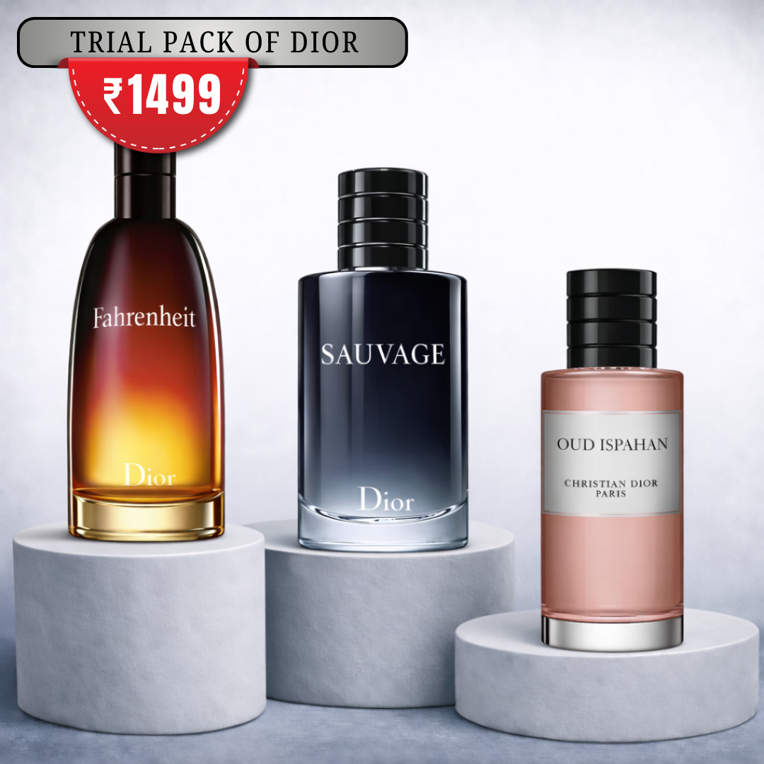 Trial Pack Of Dior 50ml X 3 Combo For Men. – PerfumeSteal.in