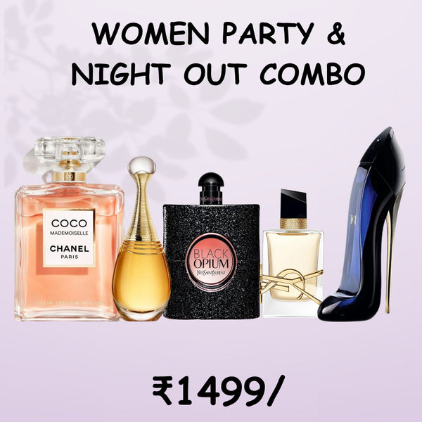 Women Party & Night Out Combo 30ml x 5Perfumes