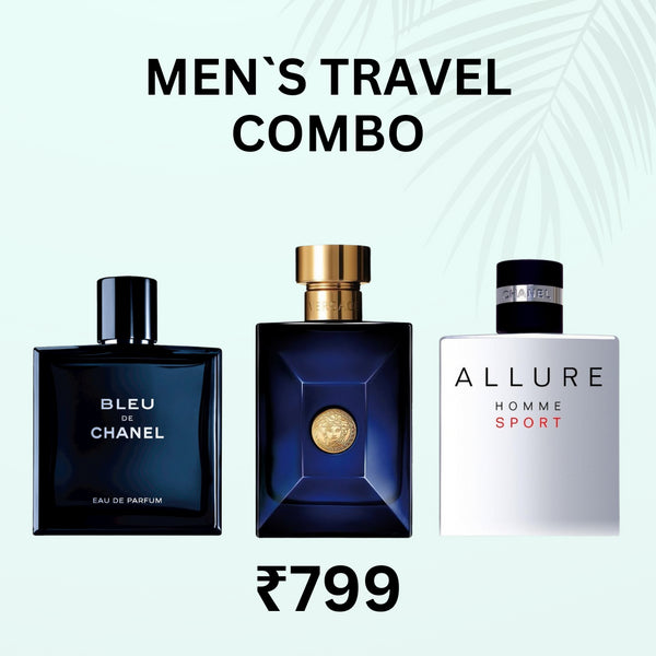 Men Travel Combo  - 3 x 30ml