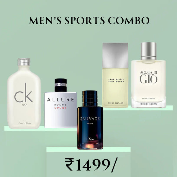 Men’s Sports Combo 30ml x 5perfumes