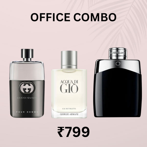 Men office combo  - 3 x 30 ml