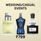 Men Wedding / Casual Events - 3 x 50ml