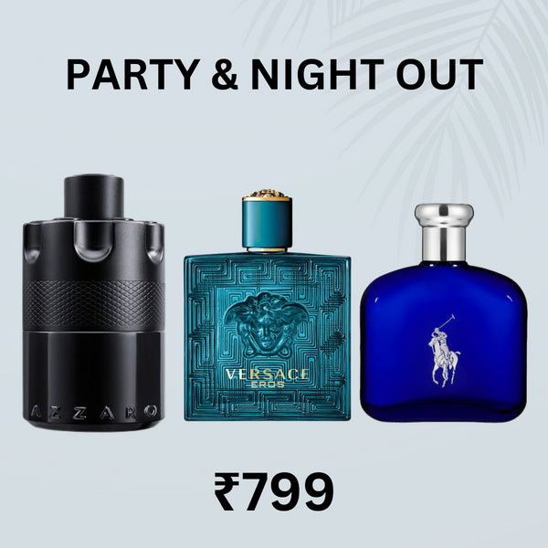 Men Party & Night out  - 3 x 30ml