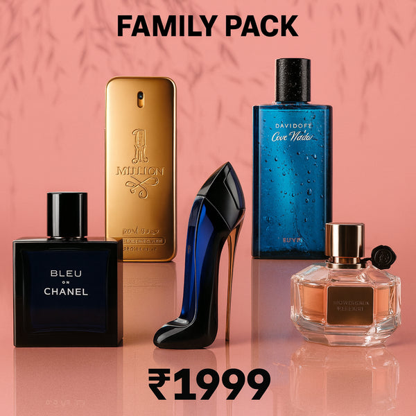 FAMILY PACK @ 1999 (30ML EACH)