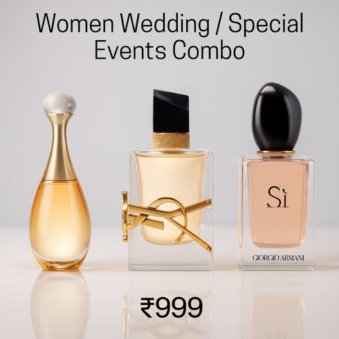 Women Wedding / Special Events Combo  - 3 x 30ml