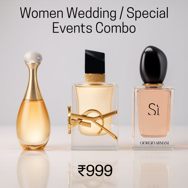 Women Wedding / Special Events Combo  - 3 x 30ml