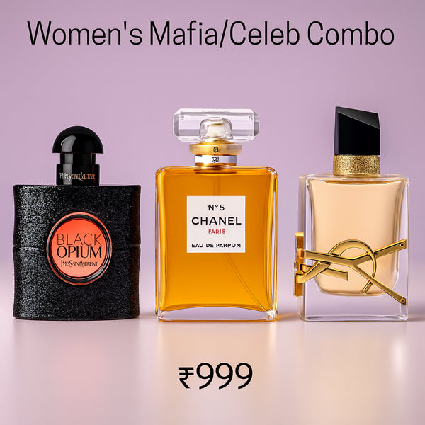 Women's Mafia/Celeb Combo - 3 x 30ml