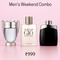 Men's Weekend Combo - 3 x 30ml